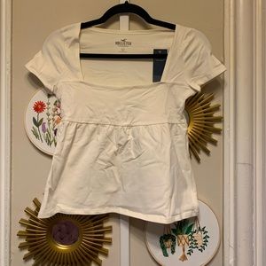 NWT Hollister Babydoll Top